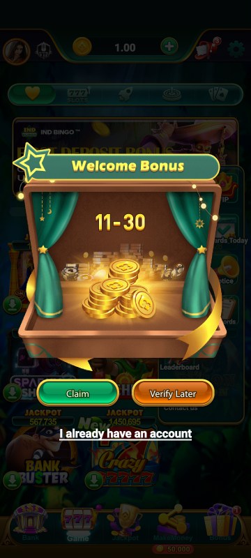 Ind Bingo Instant Bonus