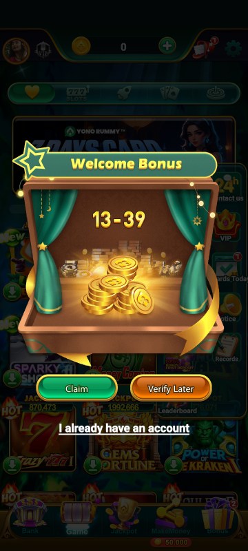 Yono Rummy Welcome Bonus