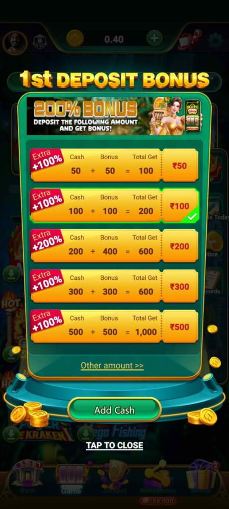 Slots Spin Rummy Bonus