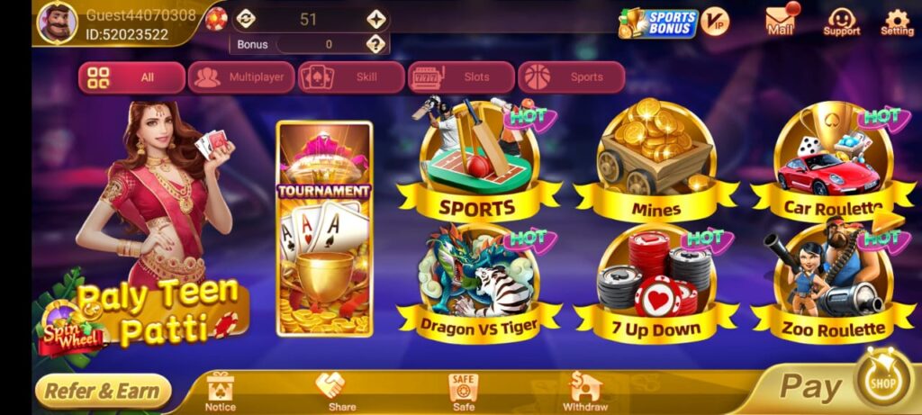 Rummy Mate Vip App Games